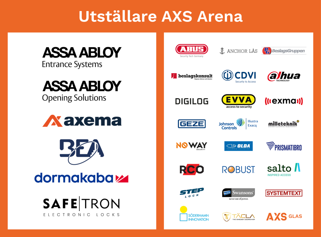 Leverantörer AXS Arena Malmö